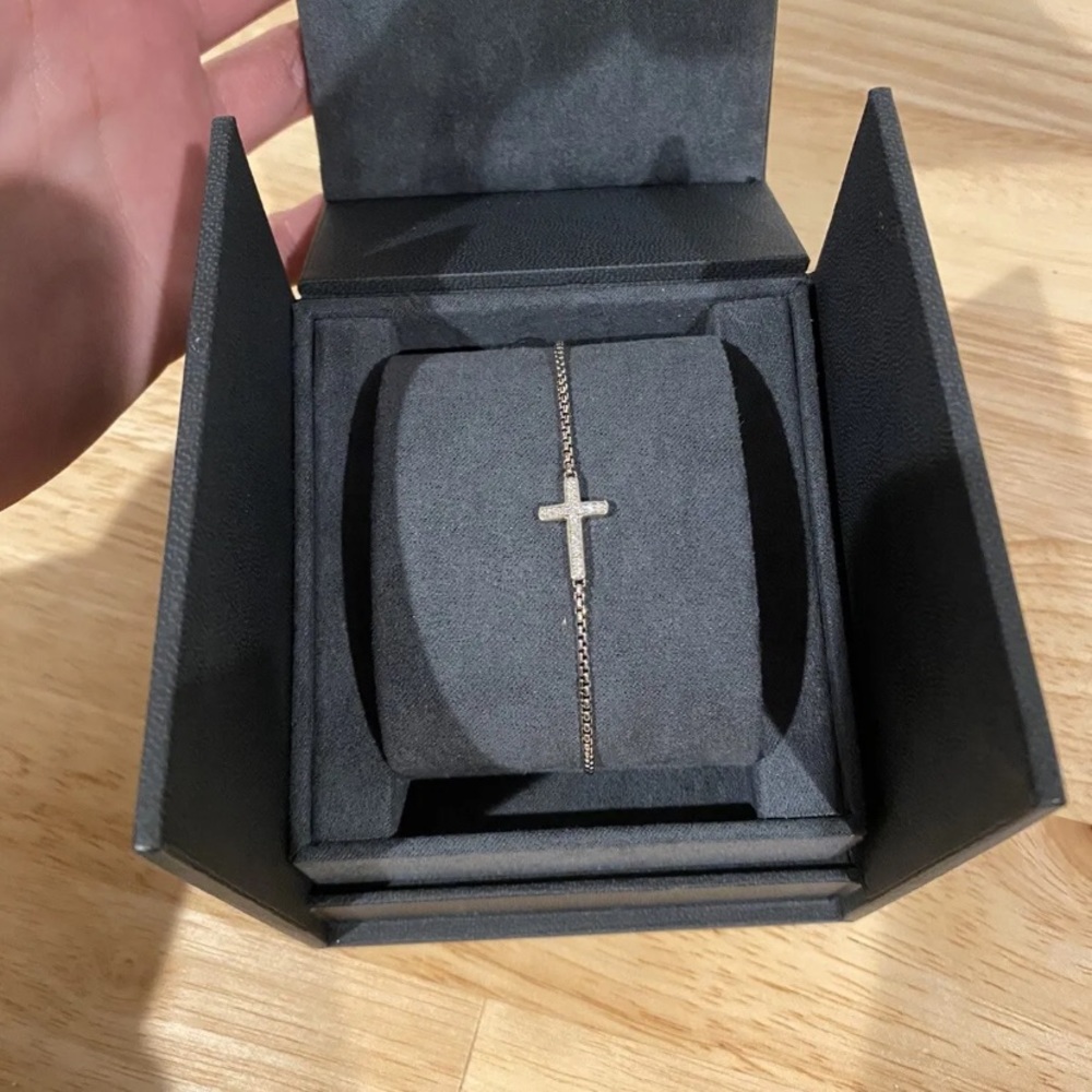 David Yurman Cross Adjustable Bracelet